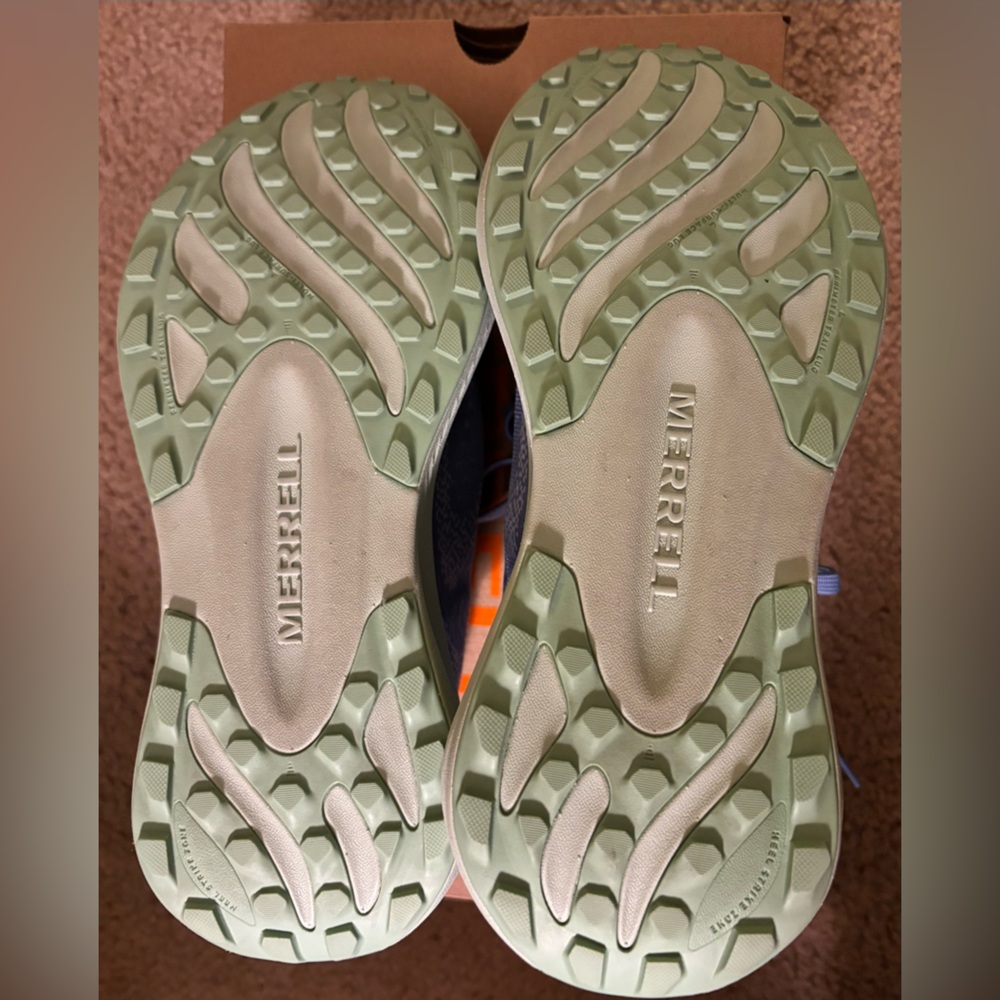 Merrell Women’s Cornflower Blue Morphlite Tennis Shoes - Picture 10 of 10